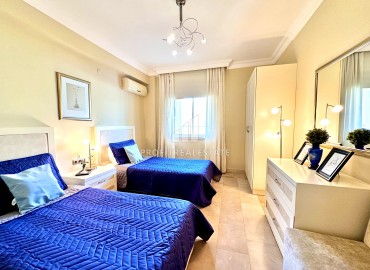 Уютная трехкомнатная квартира, 100м², в элитном комплексе с собственным пляжем в районе Каргыджак, Алания ID-18342 фото-2