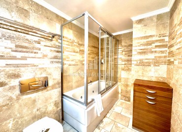 Уютная трехкомнатная квартира, 100м², в элитном комплексе с собственным пляжем в районе Каргыджак, Алания ID-18342 фото-8