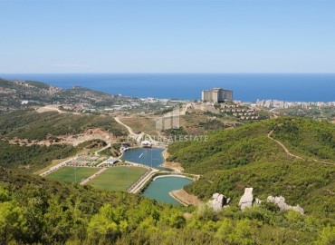 Уютная трехкомнатная квартира, 100м², в элитном комплексе с собственным пляжем в районе Каргыджак, Алания ID-18342 фото-9