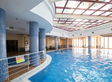 Уютная трехкомнатная квартира, 100м², в элитном комплексе с собственным пляжем в районе Каргыджак, Алания ID-18342 фото-14