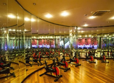 Уютная трехкомнатная квартира, 100м², в элитном комплексе с собственным пляжем в районе Каргыджак, Алания ID-18342 фото-16