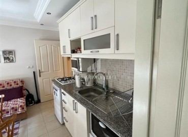 Меблированная двухкомнатная квартира, 45м², в комплексе с бассейном в центре Алании, в 350м от Средиземного моря ID-18343 фото-4