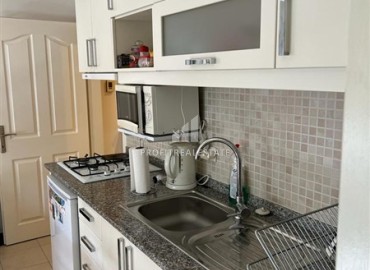 Меблированная двухкомнатная квартира, 45м², в комплексе с бассейном в центре Алании, в 350м от Средиземного моря ID-18343 фото-5