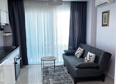 Уютная меблированная квартира 1+1, 50м², в резиденции с отличной локацией в 300м от моря в районе Оба, Алания ID-18346 фото-2