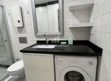 Уютная меблированная квартира 1+1, 50м², в резиденции с отличной локацией в 300м от моря в районе Оба, Алания ID-18346 фото-5