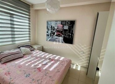 Уютная меблированная квартира 1+1, 50м², в резиденции с отличной локацией в 300м от моря в районе Оба, Алания ID-18346 фото-7