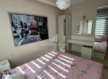 Уютная меблированная квартира 1+1, 50м², в резиденции с отличной локацией в 300м от моря в районе Оба, Алания ID-18346 фото-8