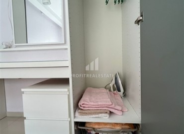 Уютная меблированная квартира 1+1, 50м², в резиденции с отличной локацией в 300м от моря в районе Оба, Алания ID-18346 фото-10