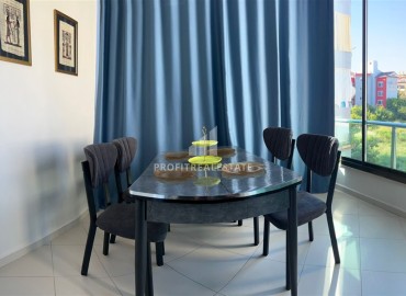 Уютная меблированная квартира 1+1, 50м², в резиденции с отличной локацией в 300м от моря в районе Оба, Алания ID-18346 фото-11