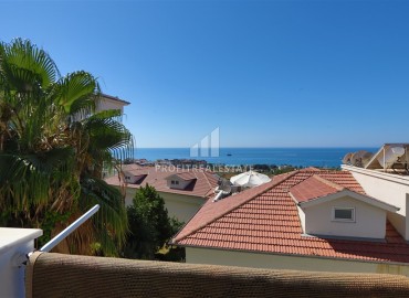 Четырехкомнатный пентхаус, 170м², с потрясающими видами у пляжа Клеопатры, Алания под ВНЖ или гражданство ID-18347 фото-13