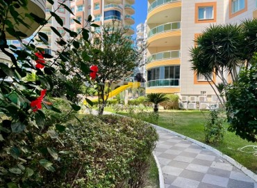 Готовая к проживанию, трехкомнатная квартира, 110м², в комфортабельной резиденции в 300м от моря в Махмутларе, Алания ID-18350 фото-15