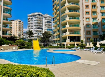 Готовая к проживанию, трехкомнатная квартира, 110м², в комфортабельной резиденции в 300м от моря в Махмутларе, Алания ID-18350 фото-16