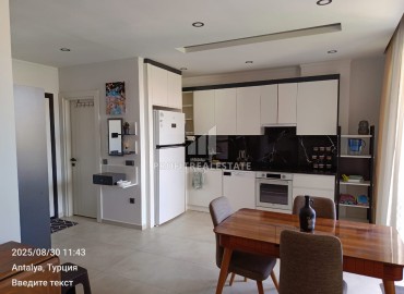 Новая меблированная квартира на аренду планировки дуплекс 2+1, центр Алании, 500м от моря. ID-18330 фото-3