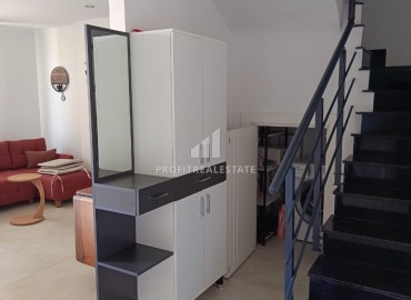 Новая меблированная квартира на аренду планировки дуплекс 2+1, центр Алании, 500м от моря. ID-18330 фото-5