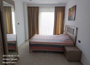 Новая меблированная квартира на аренду планировки дуплекс 2+1, центр Алании, 500м от моря. ID-18330 фото-7