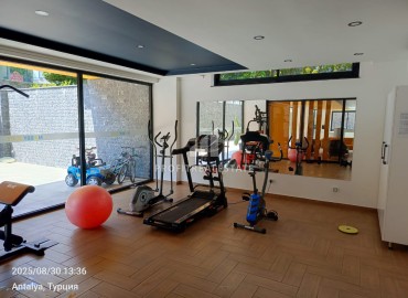 Новая меблированная квартира на аренду планировки дуплекс 2+1, центр Алании, 500м от моря. ID-18330 фото-14