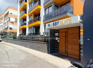 Новая меблированная квартира на аренду планировки дуплекс 2+1, центр Алании, 500м от моря. ID-18330 фото-1