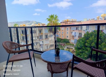 Новая меблированная квартира на аренду планировки дуплекс 2+1, центр Алании, 500м от моря. ID-18330 фото-8