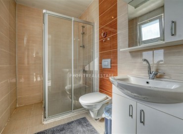 Меблированный пентхаус 2+1, 95м², с видом на море в резиденции с крытым бассейном у рынка в Махмутларе, Алания ID-18360 фото-8