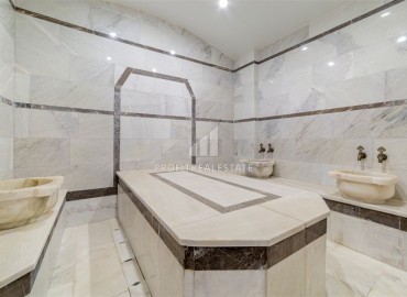 Меблированный пентхаус 2+1, 95м², с видом на море в резиденции с крытым бассейном у рынка в Махмутларе, Алания ID-18360 фото-12