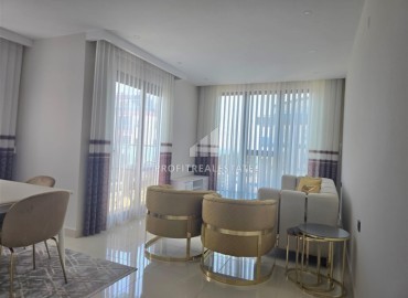 Элегантная квартира с двумя спальнями, 85м², с видом на море в новом комплексе премиум класса в Каргыджаке, Алания ID-18363 фото-4