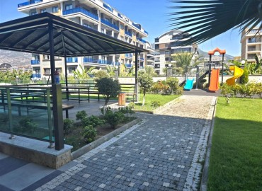 Элегантная квартира с двумя спальнями, 85м², с видом на море в новом комплексе премиум класса в Каргыджаке, Алания ID-18363 фото-19