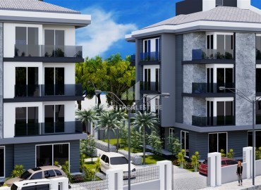 Двухкомнатные и трехкомнатные квартиры, 45-70м², в малоквартирном проекте с парковкой в Анталии, Кепез ID-18369 фото-2