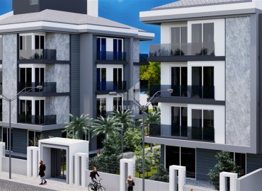 Двухкомнатные и трехкомнатные квартиры, 45-70м², в малоквартирном проекте с парковкой в Анталии, Кепез ID-18369 фото-4