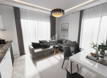 Двухкомнатные и трехкомнатные квартиры, 45-70м², в малоквартирном проекте с парковкой в Анталии, Кепез ID-18369 фото-5