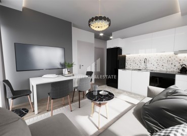 Двухкомнатные и трехкомнатные квартиры, 45-70м², в малоквартирном проекте с парковкой в Анталии, Кепез ID-18369 фото-7