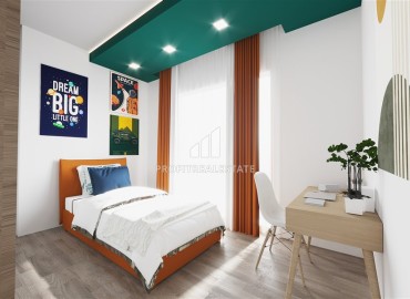 Двухкомнатные и трехкомнатные квартиры, 45-70м², в малоквартирном проекте с парковкой в Анталии, Кепез ID-18369 фото-8