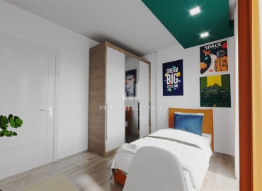 Двухкомнатные и трехкомнатные квартиры, 45-70м², в малоквартирном проекте с парковкой в Анталии, Кепез ID-18369 фото-9