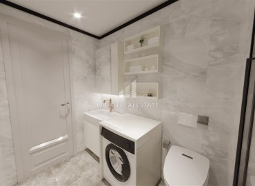 Двухкомнатные и трехкомнатные квартиры, 45-70м², в малоквартирном проекте с парковкой в Анталии, Кепез ID-18369 фото-13