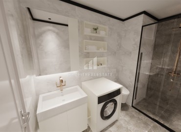 Двухкомнатные и трехкомнатные квартиры, 45-70м², в малоквартирном проекте с парковкой в Анталии, Кепез ID-18369 фото-14