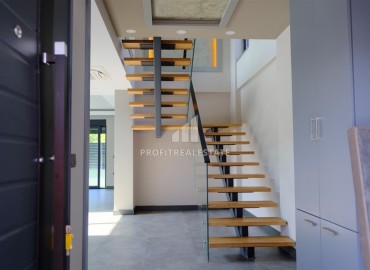 Новая частная вилла с четырьмя спальнями, 350м², с бассейном и садом под гражданство, Кемер, Анталия ID-18372 фото-8