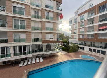 Апартаменты 1+1, 55м², в резиденции с бассейном у подножия гор в Анталии, район Коньяалты, микрорайон Хурма ID-18378 фото-1