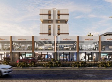 Новый инвестиционный проект комплекса с инфраструктурой в Анталии, район Кепез: квартиры 1+1, 65м² и виллы 2+1, 150м² ID-18381 фото-9