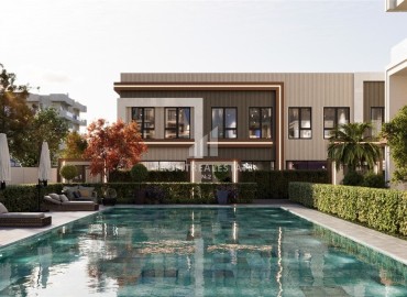 Новый инвестиционный проект комплекса с инфраструктурой в Анталии, район Кепез: квартиры 1+1, 65м² и виллы 2+1, 150м² ID-18381 фото-10