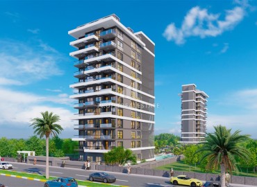 Элитная недвижимость на этапе проекта с шикарной локацией на берегу Средиземного моря в Махмутларе, Алания, 57,5-187м² ID-16383 фото-3