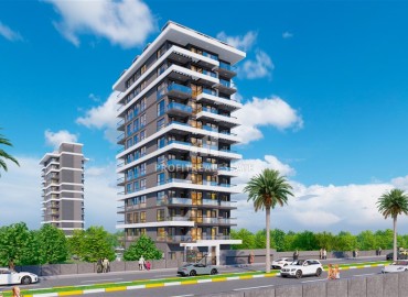 Элитная недвижимость на этапе проекта с шикарной локацией на берегу Средиземного моря в Махмутларе, Алания, 57,5-187м² ID-16383 фото-4