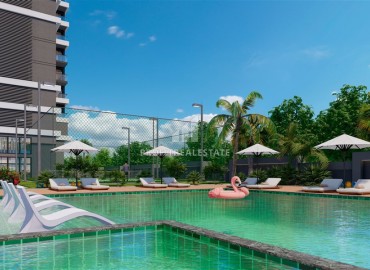 Элитная недвижимость на этапе проекта с шикарной локацией на берегу Средиземного моря в Махмутларе, Алания, 57,5-187м² ID-16383 фото-5