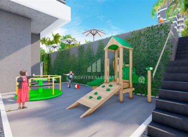 Элитная недвижимость на этапе проекта с шикарной локацией на берегу Средиземного моря в Махмутларе, Алания, 57,5-187м² ID-16383 фото-9