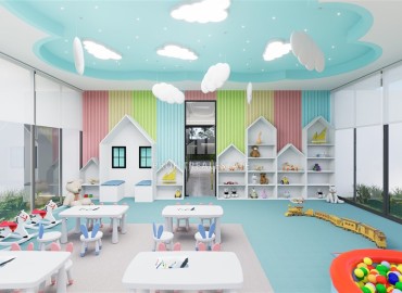 Элитная недвижимость на этапе проекта с шикарной локацией на берегу Средиземного моря в Махмутларе, Алания, 57,5-187м² ID-16383 фото-14