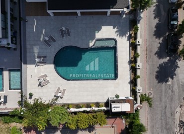 Квартиры-студии, двухкомнатные и трехкомнатные квартиры, 31-65м², в новом проекте в центре Алании, 50м от моря ID-13066 фото-6