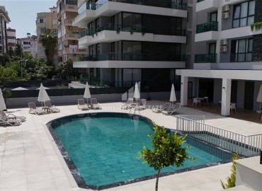 Квартиры-студии, двухкомнатные и трехкомнатные квартиры, 31-65м², в новом проекте в центре Алании, 50м от моря ID-13066 фото-7