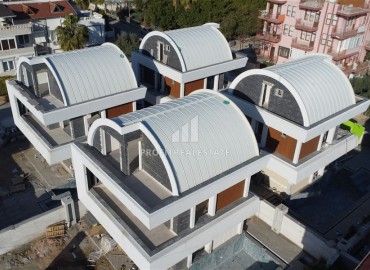Инвестиционный проект: комплекс вилл класса люкс с личными бассейнами и инфраструктурой в 150 метрах от моря, Конаклы, Аланья ID-14552 фото-1