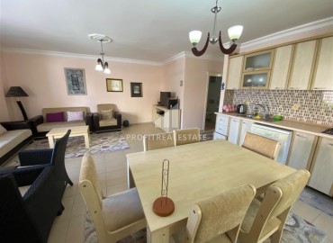 Меблированная квартира с двумя спальнями, 110м², в комплексе с бассейном у вторничного рынка в Махмутларе, Алания ID-18388 фото-5