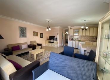 Меблированная квартира с двумя спальнями, 110м², в комплексе с бассейном у вторничного рынка в Махмутларе, Алания ID-18388 фото-7