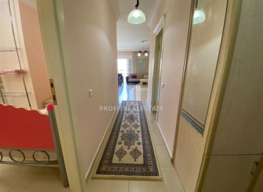 Меблированная квартира с двумя спальнями, 110м², в комплексе с бассейном у вторничного рынка в Махмутларе, Алания ID-18388 фото-13