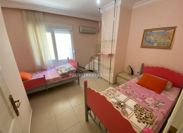 Меблированная квартира с двумя спальнями, 110м², в комплексе с бассейном у вторничного рынка в Махмутларе, Алания ID-18388 фото-14